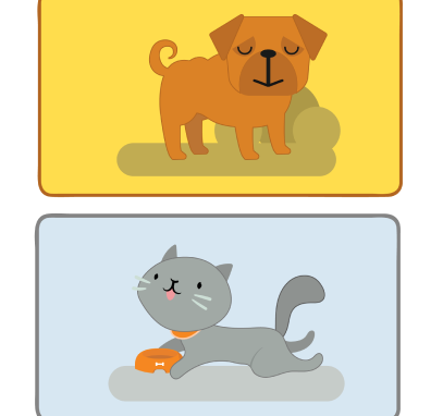 cat and dog