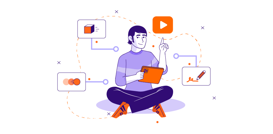 Create Training Videos for Employees (Illustration)