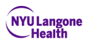 NYU langone health logo