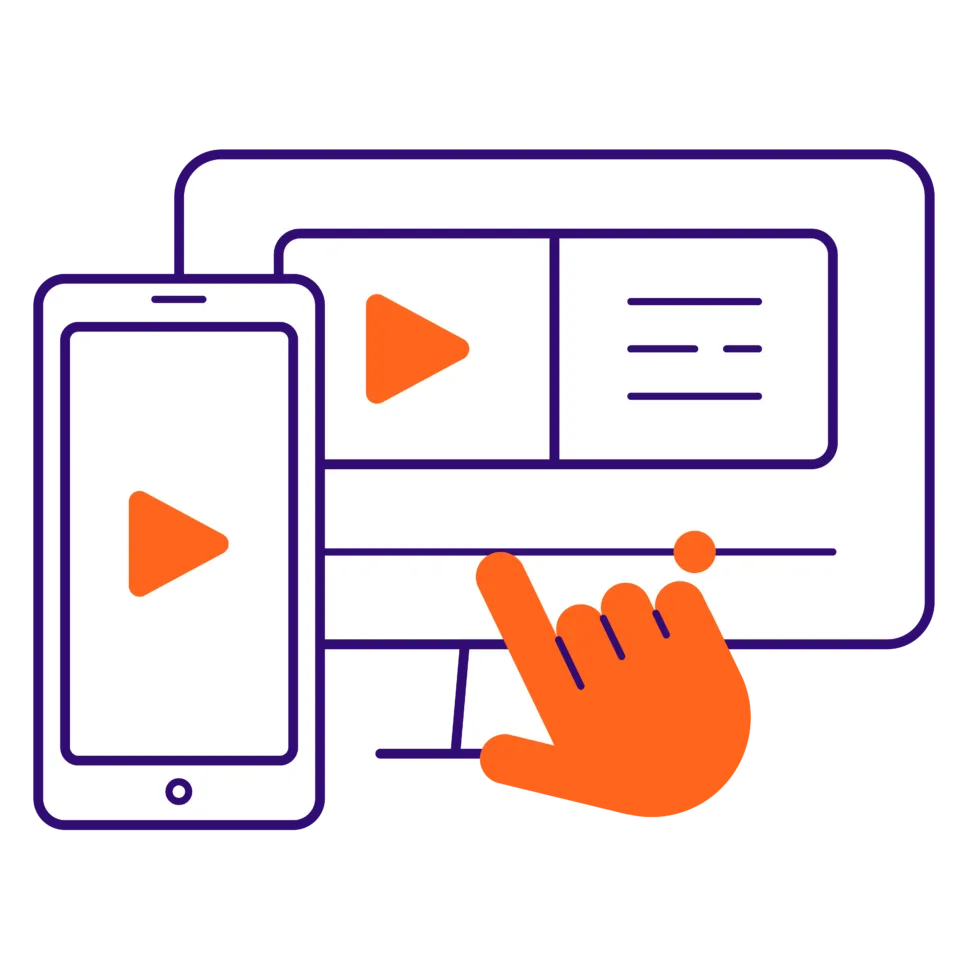 iconos video accesibility