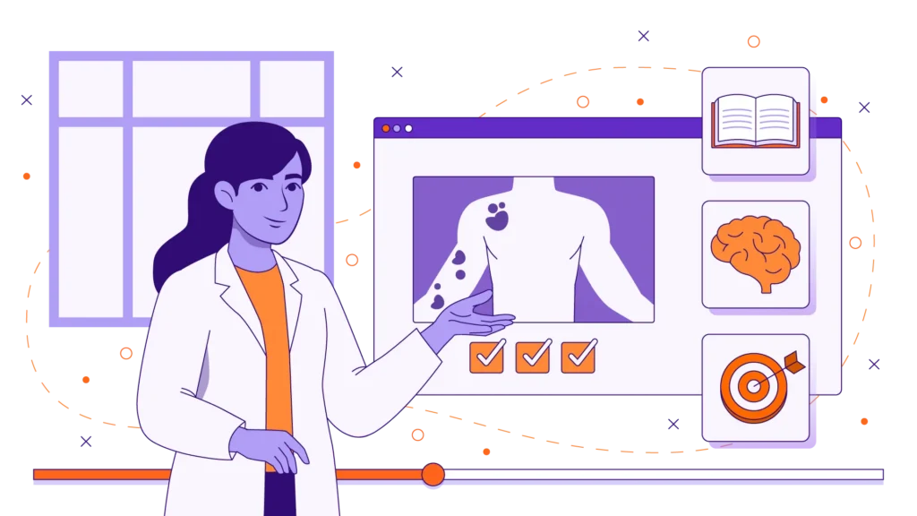 Creating Microlearning with Synthesia for Healthcare Education - Custom eLearning solutions for associations and companies - Healthcare,Synthesia healthcare training,microlearning for healthcare,AI video for clinical training,healthcare microlearning 1