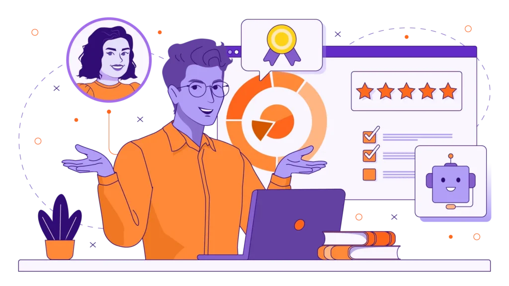 How to Build an AI Roleplay Simulation for Soft Skills Training (No Code, Free Template) - Custom eLearning solutions for associations and companies - AI roleplay,AI roleplay simulation,AI roleplay simulation training 3 How to Build an AI Roleplay Simulation for Soft Skills Training (No Code, Free Template)