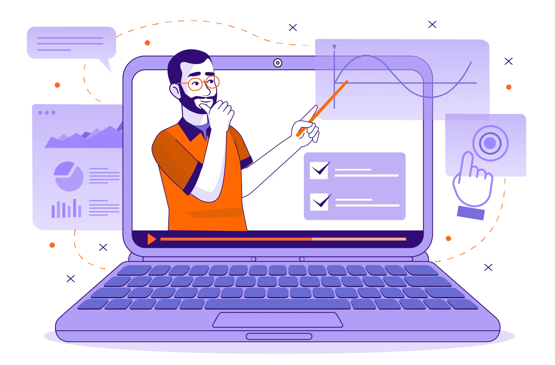 Immersive Customer Education with Interactive video