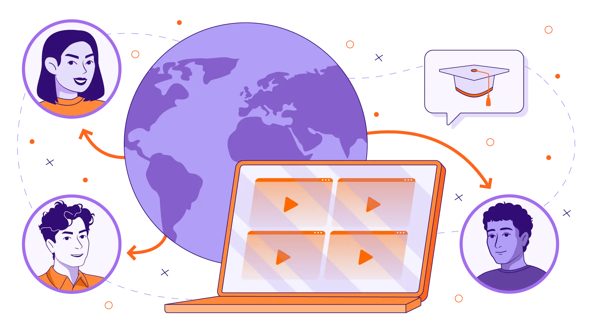 Course video using a father guaranteeing his daughter's loan to explain non-payment guarantees