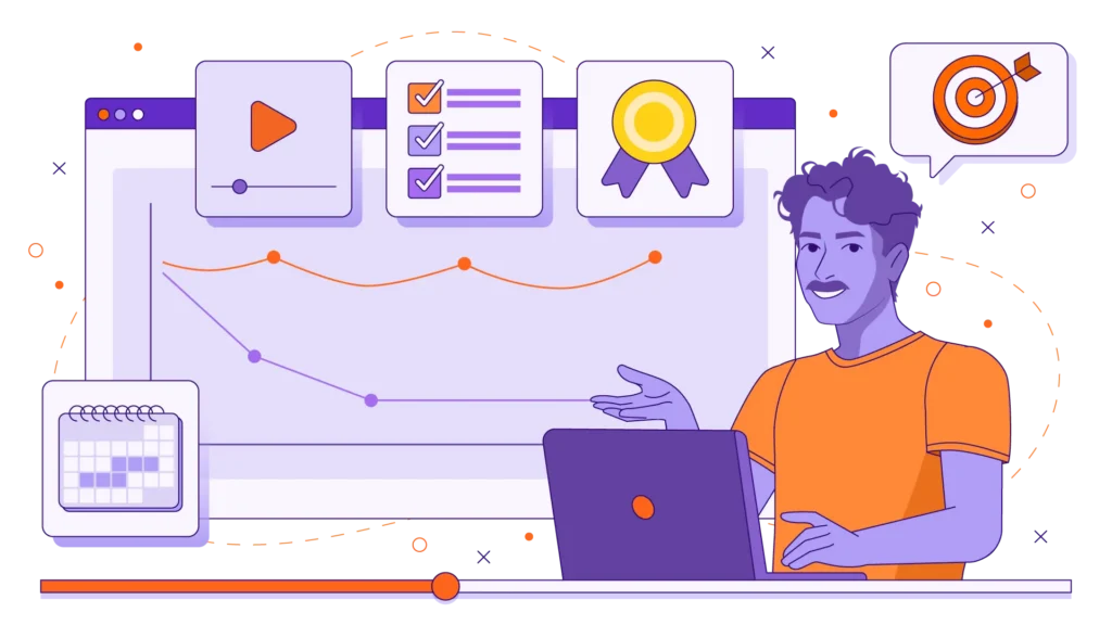 Traditional training vs. modern workforce training, comparison of goals, delivery, content, and assessment
